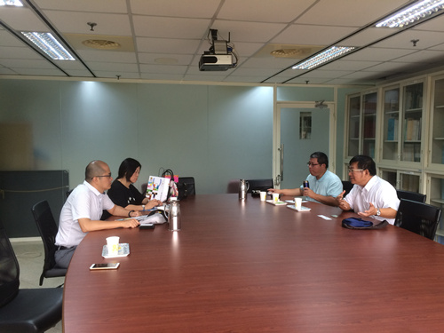 365英国上市公司赴台与台湾高校洽谈合作事宜